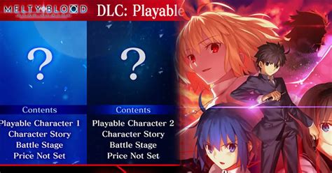 melty blood type lumina ps5|melty blood type lumina dlc.